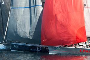 Black Jack and Chutzpah struggle in light air last year photo copyright Andrea Francolini taken at  and featuring the  class