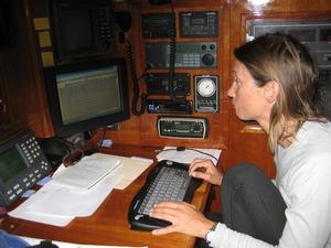 Kara Forman (shown here in the Transatlantic Race 2011) will once again join her father Bob Forman aboard Jacqueline IV for the Transatlantic Race 2015 photo copyright Bob Forman taken at  and featuring the  class