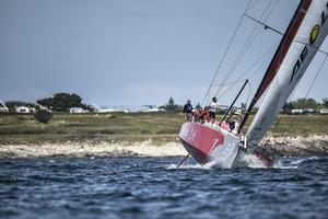 Dongfeng Race Team - Volvo Ocean Race - Lorient In-Port Race photo copyright Ricardo Pinto / Volvo Ocean Race taken at  and featuring the  class