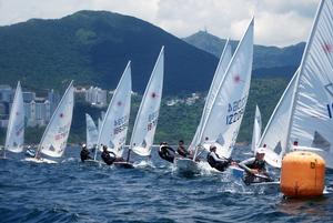 Laser Radial Start - HK Festival of Sport Open Dinghy Regatta 2015 photo copyright Eileen Sze http://www.rhkyc.org.hk/ taken at  and featuring the  class