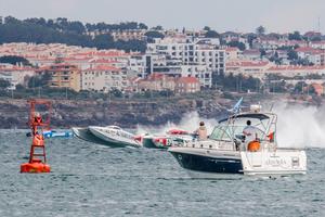 Third round – The Cascais GP - 2015 UIM XCAT World Powerboat Series photo copyright  Marzia Benincasa taken at  and featuring the  class