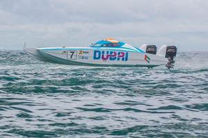 Third round – The Cascais GP - 2015 UIM XCAT World Powerboat Series photo copyright  Marzia Benincasa taken at  and featuring the  class