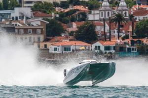 Third round – The Cascais GP - 2015 UIM XCAT World Powerboat Series photo copyright  Marzia Benincasa taken at  and featuring the  class