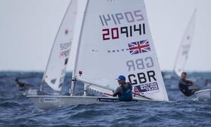 Nick Thompson, GBR, Men's One Person Dinghy (Laser) at Day One - 2015 ISAF Sailing WC Weymouth and Portland photo copyright onEdition http://www.onEdition.com taken at  and featuring the  class