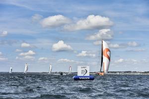 Team Alvimedica winning the race - Volvo Ocean Race - Lorient In-Port Race photo copyright Ricardo Pinto / Volvo Ocean Race taken at  and featuring the  class