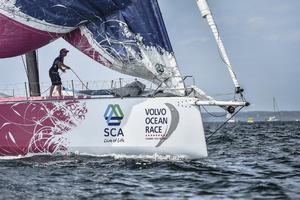 Team SCA - Volvo Ocean Race - Lorient In-Port Race photo copyright Ricardo Pinto / Volvo Ocean Race taken at  and featuring the  class