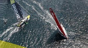 Team Brunel finishes at sixth position - Volvo Ocean Race In-Port Race photo copyright Team Brunel Photos taken at  and featuring the  class