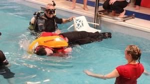 lifejackets test photo copyright RYA taken at  and featuring the  class