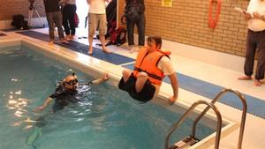 lifejackets test photo copyright RYA taken at  and featuring the  class