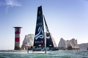 Sultanate of Oman in action - 2015 JP Morgan Round the Island Race photo copyright Sander van der Borch http://www.sandervanderborch.com taken at  and featuring the  class