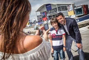 Figo y la Volvo Ocean Race, con la infancia - Volvo Ocean Race 2014-15 photo copyright  Ainhoa Sanchez/Volvo Ocean Race taken at  and featuring the  class