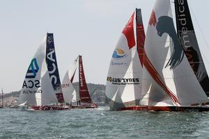 Lisbon In-Port Race - Volvo Ocean Race 2015 photo copyright  Ainhoa Sanchez/Volvo Ocean Race taken at  and featuring the  class