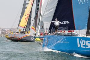 Lisbon In-Port Race - Volvo Ocean Race 2015 photo copyright Volvo Ocean Race http://www.volvooceanrace.com taken at  and featuring the  class