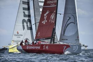 In-Port Race Lorient - Volvo Ocean Race 2015 photo copyright Ricardo Pinto / Volvo Ocean Race taken at  and featuring the  class