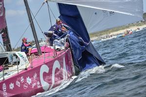 In-Port Race Lorient - Volvo Ocean Race 2015 photo copyright Ricardo Pinto / Volvo Ocean Race taken at  and featuring the  class