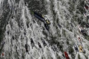 Fleet out on the final ‘sprint’ to Gothenburg - Volvo Ocean Race 2015 photo copyright  Ainhoa Sanchez/Volvo Ocean Race taken at  and featuring the  class