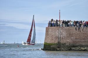 Fleet out on the final ‘sprint’ to Gothenburg - Volvo Ocean Race 2015 photo copyright Ricardo Pinto / Volvo Ocean Race taken at  and featuring the  class