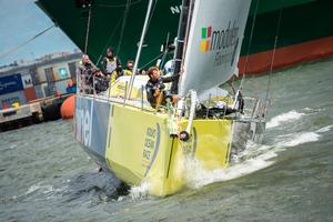 Team Brunel - 2015 Volvo Ocean Race photo copyright Ricardo Pinto / Volvo Ocean Race taken at  and featuring the  class