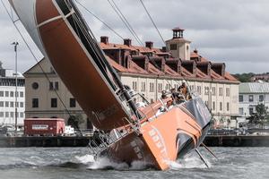 Inför Göteborgs In-Port Race - 2015 Volvo Ocean Race photo copyright Nicola Gillham / Volvo Ocean Race taken at  and featuring the  class