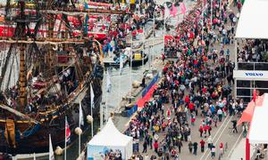 In-Port Race in Gothenburg - 2015 Volvo Ocean Race photo copyright Carlo Borlenghi/Volvo Ocean Race http://www.volvooceanrace.com taken at  and featuring the  class