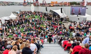 In-Port Race in Gothenburg - 2015 Volvo Ocean Race photo copyright Luca Butto taken at  and featuring the  class
