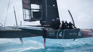 Oracle Team USA sailing in Bermuda - image by John Von Seeburg photo copyright Oracle Team USA http://www.oracleteamusa.com taken at  and featuring the  class