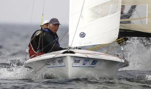 505 Class Joergen Bojsen-Moeller, FD Olympic winner from 1988, and his brother Jacob is now on second place. - Kieler Woche 2015 photo copyright  Kieler Woche / segel-bilder.de taken at  and featuring the  class