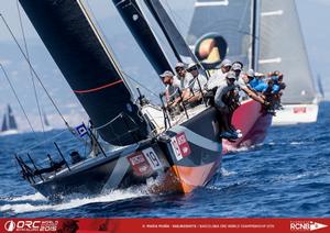 Team Vision Future leading from the left in race one - 2015 ORC World Championship photo copyright Maria Muina / ORC taken at  and featuring the  class