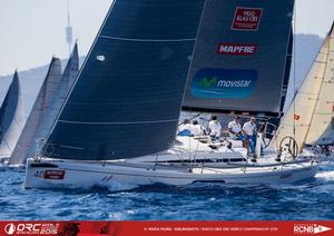 Pedro Campos's Movistar shares the lead in points in Class B with Pex de Abril - 2015 ORC World Championship photo copyright Maria Muina / ORC taken at  and featuring the  class