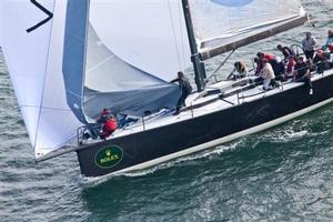 TP52 Patches during the 2010 Rolex Big Boat Series, where it won its class with its previous owner. The boat will be racing this year with new owner Eduardo Porter Ludwig at the helm - Rolex Big Boat Series photo copyright  Rolex/Daniel Forster http://www.regattanews.com taken at  and featuring the  class