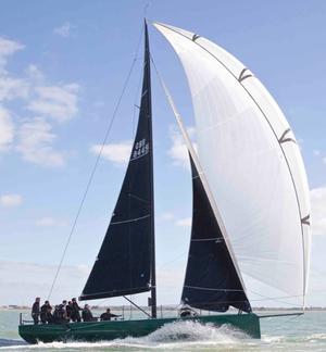 Carkeek 40 ‘Rebellion’ in action photo copyright  LPB Aerial Imagery taken at  and featuring the  class