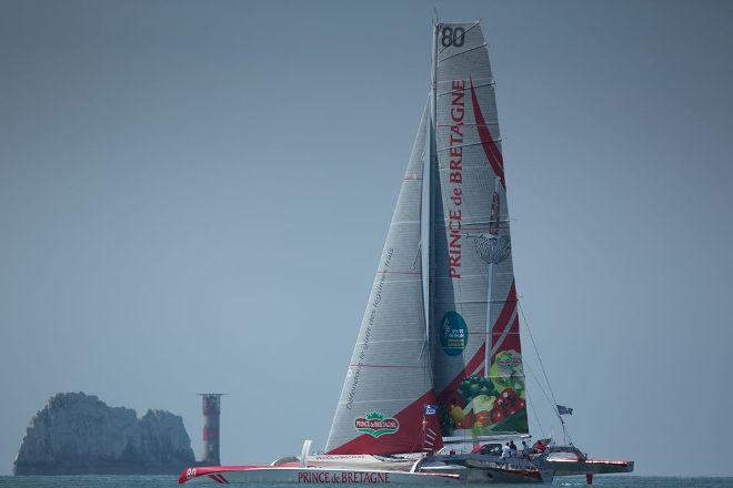 Prince de Bretagne took the win during the 2014 Artemis Challenge - 2015 AAM Cowes Week – Artemis Challenge © Lloyd Images