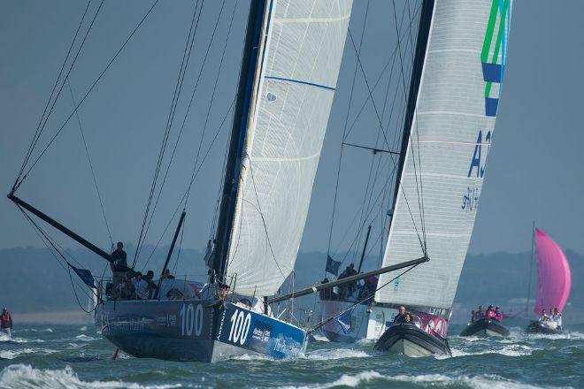 Artemis Ocean Racing II in action on the Solent during the 2014 Artemis Challenge - 2015 AAM Cowes Week – Artemis Challenge © Lloyd Images