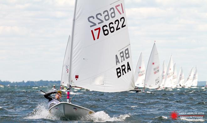 2015 Laser World Championships – Day 2 © Luka Bartulovic