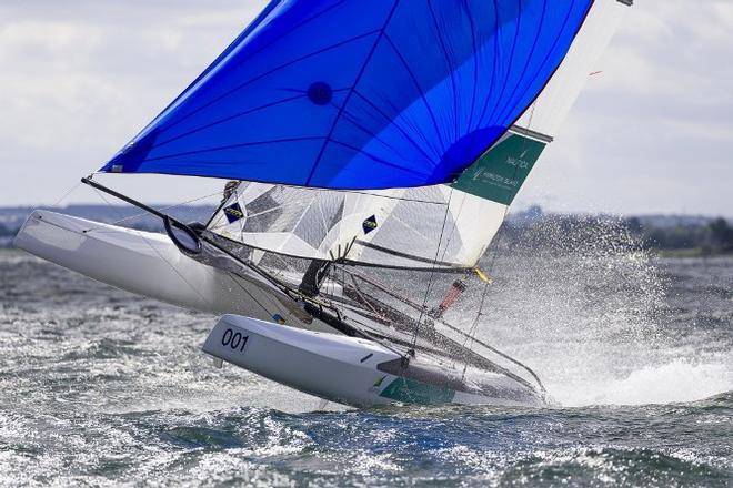 Day 2 action in Aarhus, Denmark - 2015 Nacra 17 World Championship © Mogens Hansen