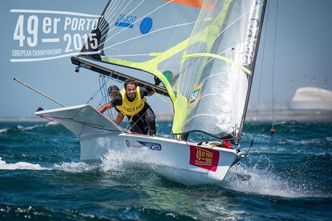 08/07/15 - Porto (POR) - 49er Europeans Porto 2015 - Day 3 - Â© Ricardo Pinto © Andy Rice