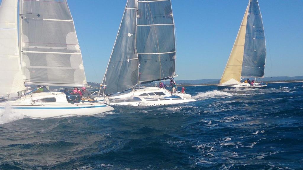 Liquidator in the lead photo copyright Del Morrison taken at  and featuring the  class