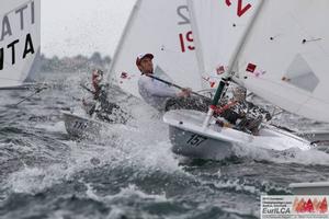Day 3 - 2015 Laser European and World Championships photo copyright Thom Touw Photography taken at  and featuring the  class