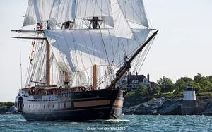 Rhode Island’s 200-foot Official Sailing Education Vessel SSV Oliver Hazard Perry photo copyright Onne van der Wal http://www.vanderwal.com/ taken at  and featuring the  class