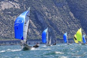 Ben Schooling and George Kingsnorth - 2015 Volvo Noble Marine RS800 National Championship photo copyright Elena Giolani taken at  and featuring the  class