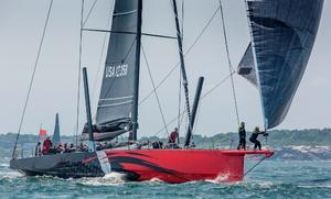 Storm force winds in the Mid-Atlantic - 2015 Transatlantic Race photo copyright Daniel Forster / NYYC taken at  and featuring the  class