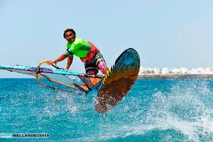Hugo De Sousa taking off - 2015 EFPT Lanzarote photo copyright EFPT/Bellande 2015 taken at  and featuring the  class