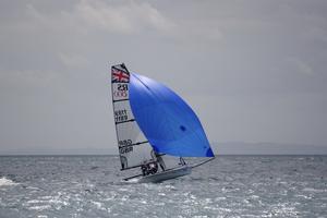 Hugh Shone and Hannah Tattersall - 2015 Volvo Noble Marine RS800 National Championship photo copyright Beer SC taken at  and featuring the  class