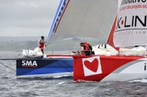 Sma a la lutte avec initiative coeur - 2016 Vendée Globe photo copyright Pôle Finistère Course au Large taken at  and featuring the  class