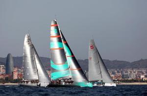 Today's light conditions in two offshore races were well-suited for the TP 52's - 2015 ORC World Championship photo copyright Max Ranchi / ORC taken at  and featuring the  class
