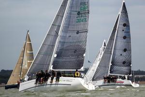 Roger Bowden's Dufour 40, Nifty Drifter and Robbie and Lis Robinson First 35, Hot Rats will be racing photo copyright Paul Wyeth / www.pwpictures.com http://www.pwpictures.com taken at  and featuring the  class