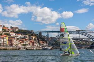 2015 49er European Championships - Day 2 photo copyright Neuza Pereira taken at  and featuring the  class