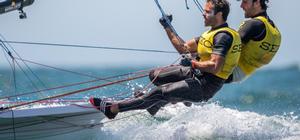 2015 49er & 49erFX European Championships - Day photo copyright Andy Rice taken at  and featuring the  class