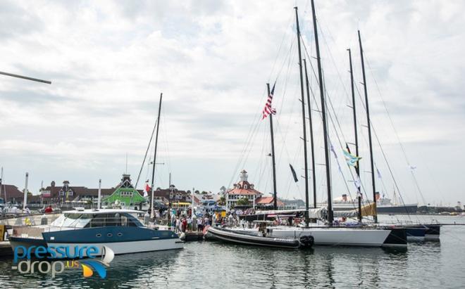 Pine Street Pier, aka Carbon Row - 2015 Transpac © pressure-drop.us