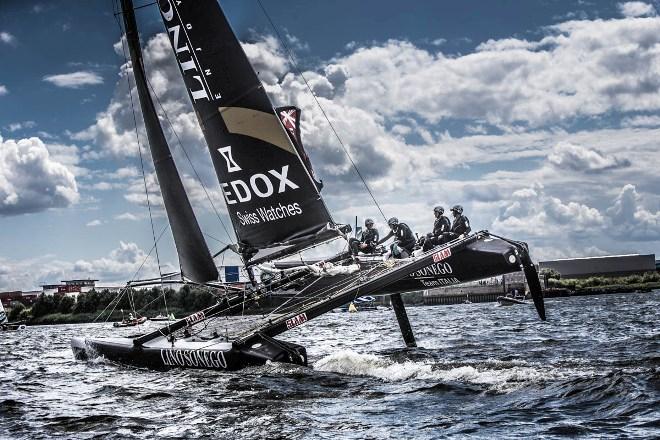 Day 3 - 2015 Extreme Sailing Series ©  Jesus Renedo http://www.sailingstock.com